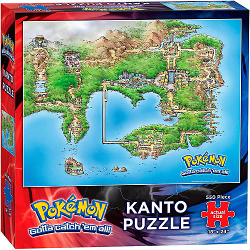 Pokémon Kanto Puzzle