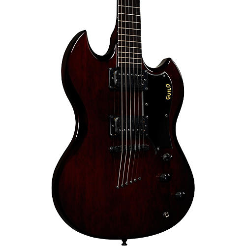 Guild Polara Limited Night Edition Electric Guitar Vintage Walnut