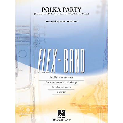 Hal Leonard Polka Party Concert Band Level 2-3 Arranged by Paul Murtha