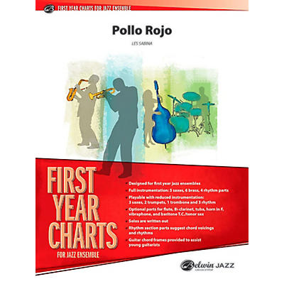 BELWIN Pollo Rojo Jazz Ensemble Grade 1 (Easy)