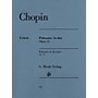 G. Henle Verlag Polonaise in A-flat Major, Op. 53 Henle Music Softcover by Chopin Edited by Norbert Mullemann