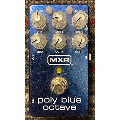 MXR Poly Blue Octave Effect Pedal