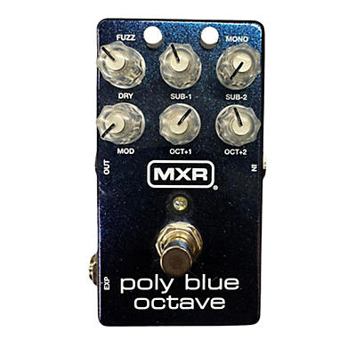 MXR Poly Blue Octave Effect Pedal