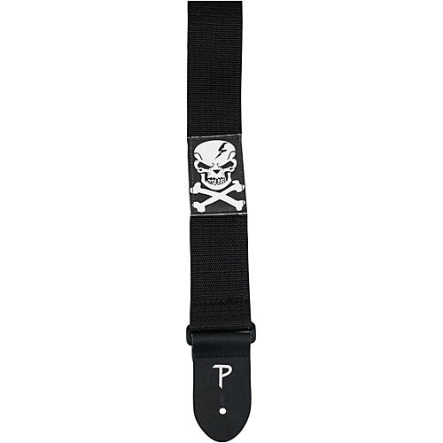 Poly Guitar Strap with Skull Pick Pocket