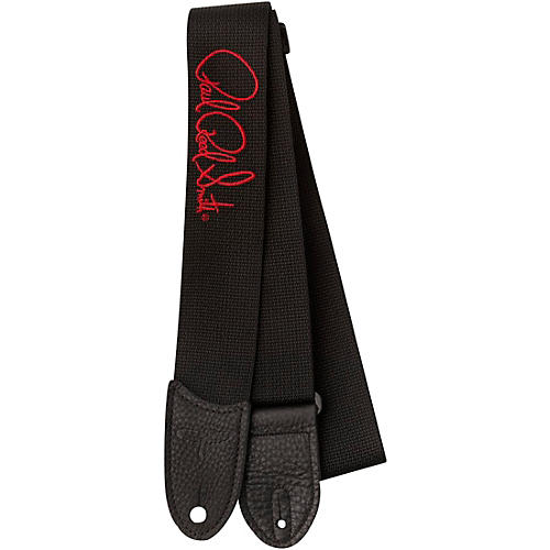 PRS Poly Strap, Signature Red, Black Red