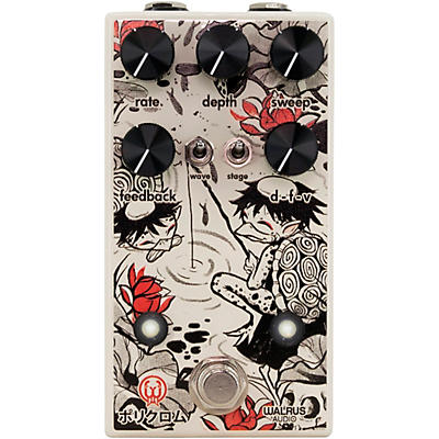 Walrus Audio Polychrome Analog Flanger Reflections of Kamakura Series Effects Pedal