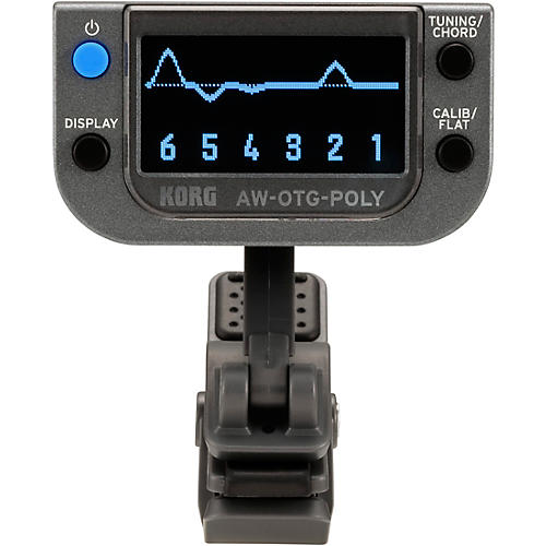 Polyphonic Clip-on Tuner for Guitar