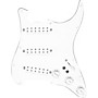 920d Custom Polyphonic Loaded Pickguard for Strat With White Pickups and Knobs and S7W-2T Wiring Harness White