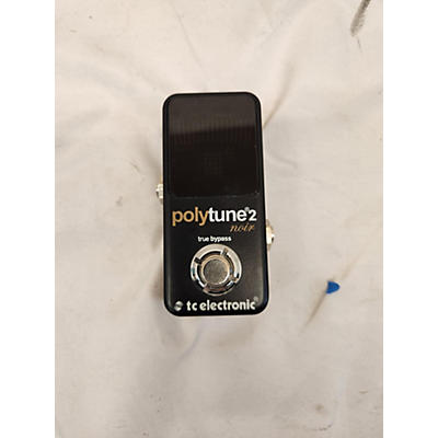 TC Electronic Polytune Noir Mini 2 Tuner Pedal
