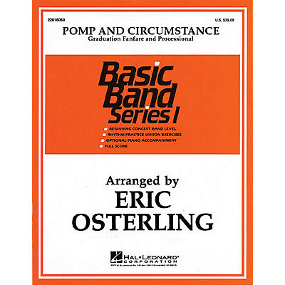Hal Leonard Pomp and Circumstance Concert Band Level 1 Arranged by Eric Osterling