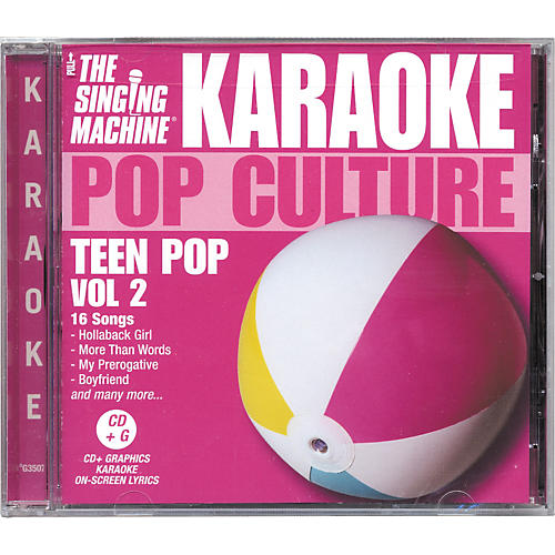 Pop Culture Teen Pop Volume 2 Karaoke CD+G