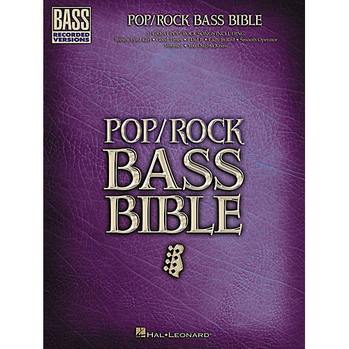 Hal Leonard Pop/Rock Bible Bass Guitar Tab Songbook