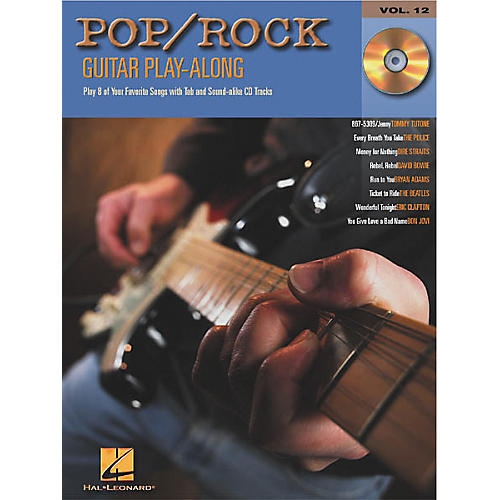 Pop/Rock Guitar Play-Along Series Book with CD