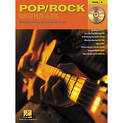 Hal Leonard Pop/Rock Guitar Play-Along Series Volume 4 Book with CD