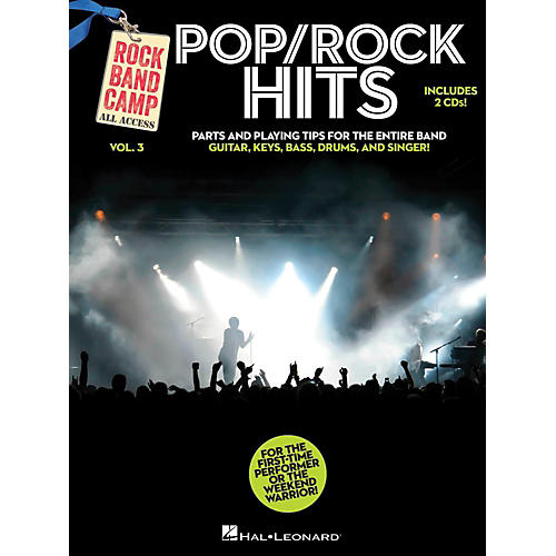 Pop/Rock Hits - Rock Band Camp Vol. 3 (Book/2-CD Pack) Vocal, Guitar, Keys, Bass, Drums