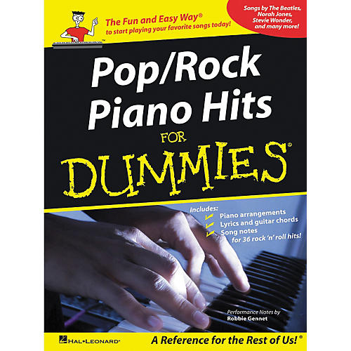 Pop/Rock Piano Hits For Dummies Piano-Vocal-Guitar Songbook