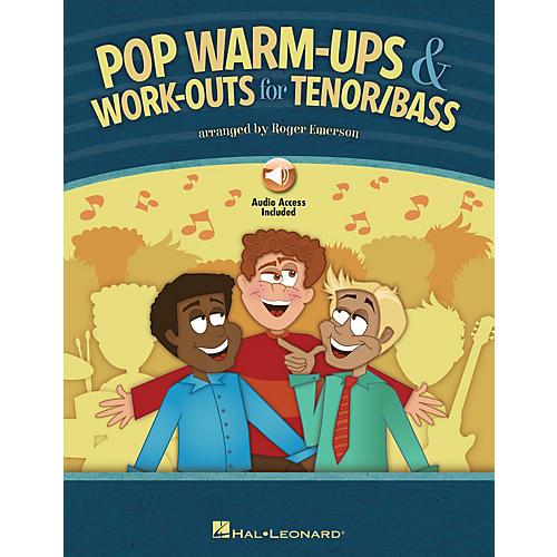Hal Leonard Pop Warm-Ups & Work-Outs for Guys (Book Only) TB