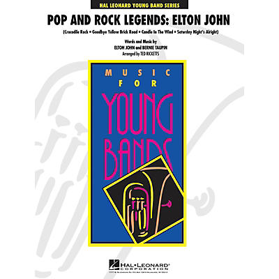Hal Leonard Pop and Rock Legends: Elton John - Young Concert Band Level 3 by Ted Ricketts