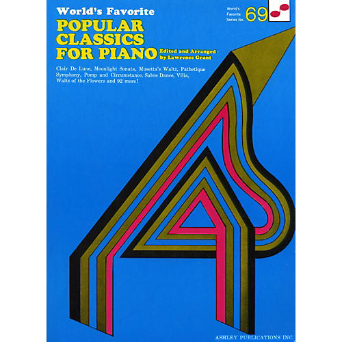 Popular Classics for Piano 69 Worlds Favorite