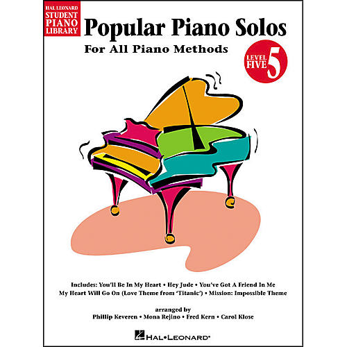 Popular Piano Solos Book 5 Hal Leonard Student Piano Library