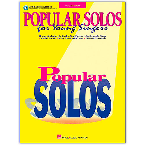 Popular Solos for Young Singers (Book/Online Audio)
