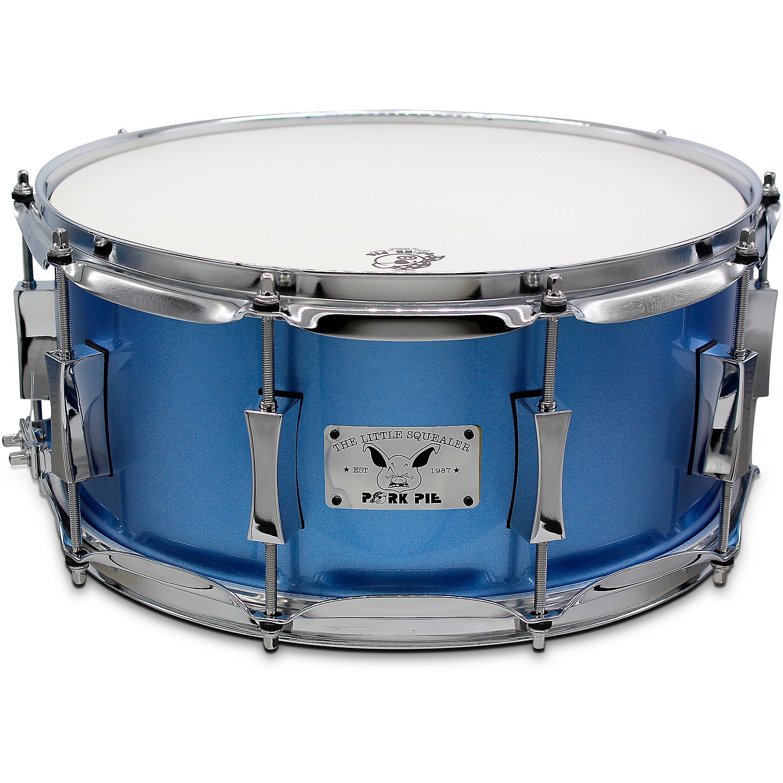 Pork Pie Porcaro Blue Snare Drum 14 x 6.5 in. Musician's Friend