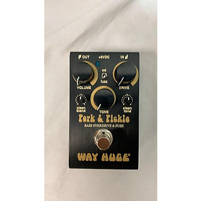 Way Huge Electronics Pork And Pickle Bass Overdrive & Fuzz Bass Effect Pedal