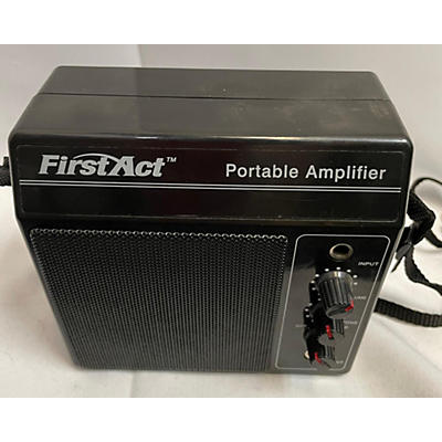 First Act Portable Amplifier Battery Powered Amp