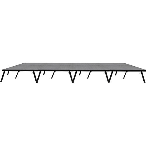 MyStage Portable Stage 10 Stage Decks - 8' x 20' Black