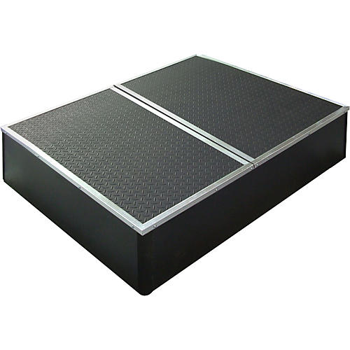 Control Acoustics Portable Stage with Rubber Diamond Mat Surface 3 x 4 ft.