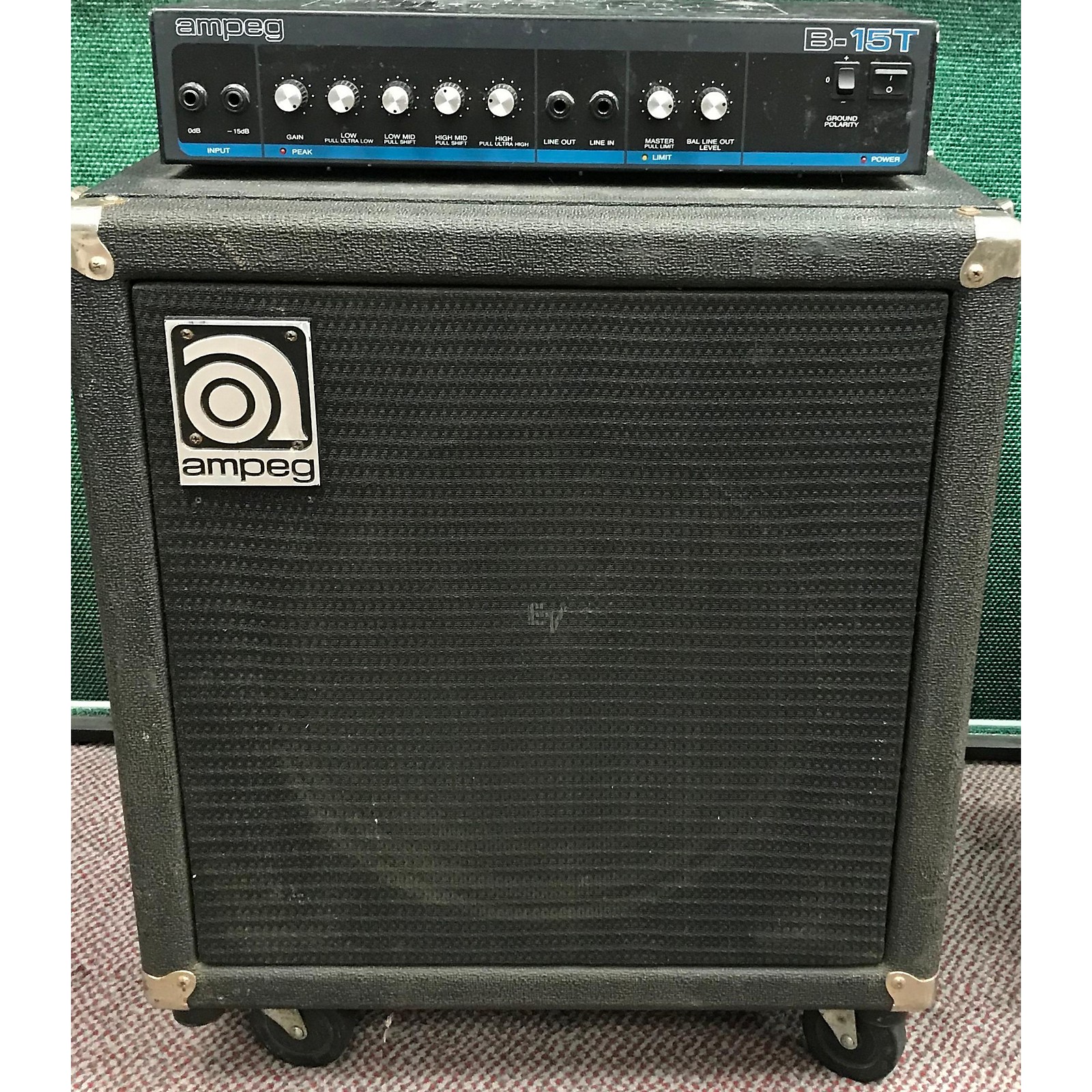 Used Ampeg Portaflex B15t Bass Combo Amp | Musician's Friend