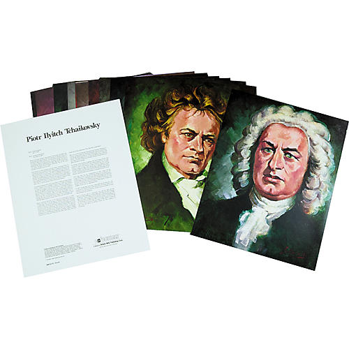 Alfred Portraits of Famous Composers Set 1 Classical