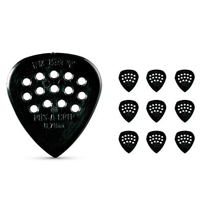 Pick Boy Pos-a-Grip Black Carbon/Nylon Guitar Picks