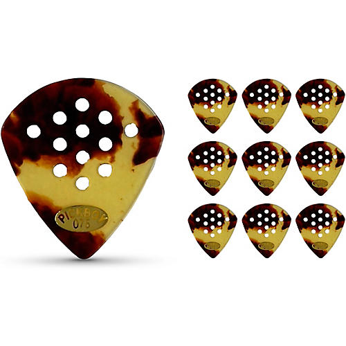 Pick Boy Pos-a-Grip Classic T Shell Cellulose Jazz Guitar Picks .75 mm 10 Pack