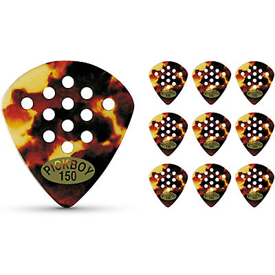 Pick Boy Pos-a-Grip Classic T Shell Cellulose Jazz Guitar Picks