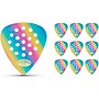 Pick Boy Pos-a-Grip Rainbow Cellulose Guitar Picks .75 mm 10 Pack