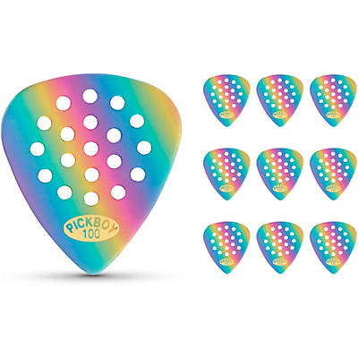 Pick Boy Pos-a-Grip Rainbow Cellulose Guitar Picks