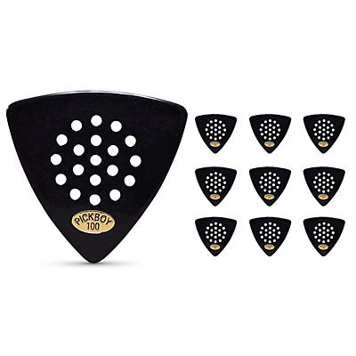 Pick Boy Pos-a-Grip Triangle Cellulose Guitar Picks