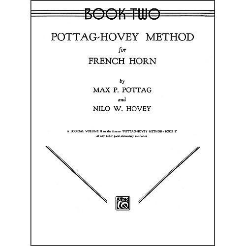 Alfred Pottag-Hovey Method for French Horn Book II