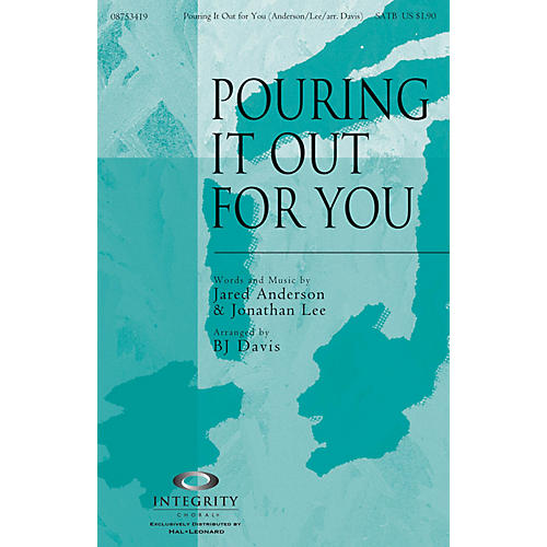 Pouring It Out for You CD ACCOMP Arranged by BJ Davis