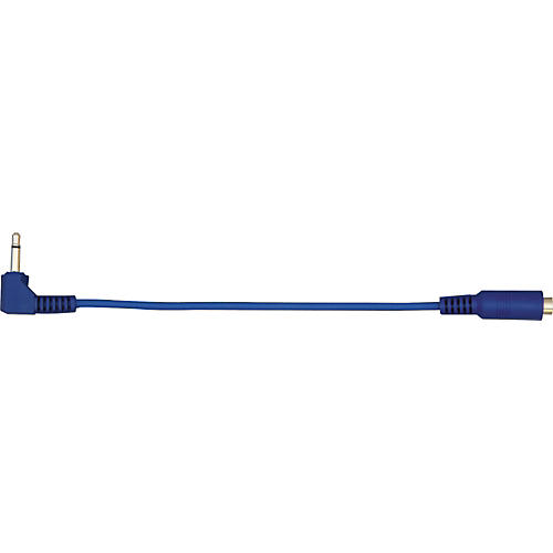 Power-All Cable-Blue/R Right-Angle Phone Plug Cable