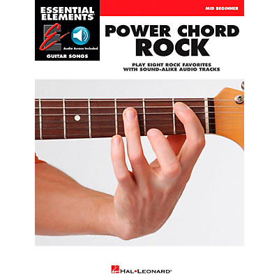 Hal Leonard Power Chord Rock - Essential Elements Guitar Songs (Book/CD) Mid Beginner