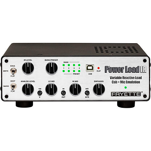 Fryette Power Load IR Reactive Load with Speaker Cabinet Simulation Black and Silver