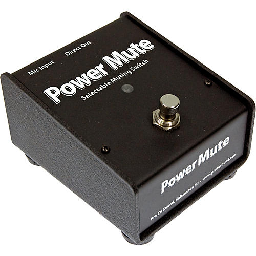 ProCo Power Mute Mic Mute Switch Condition 1 - Mint