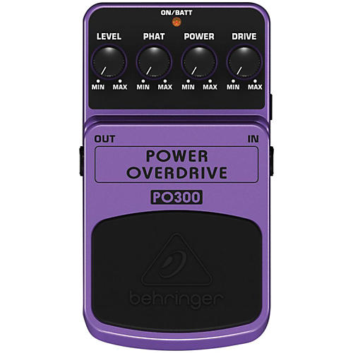 Power Overdrive PO300 Guitar Effects Pedal