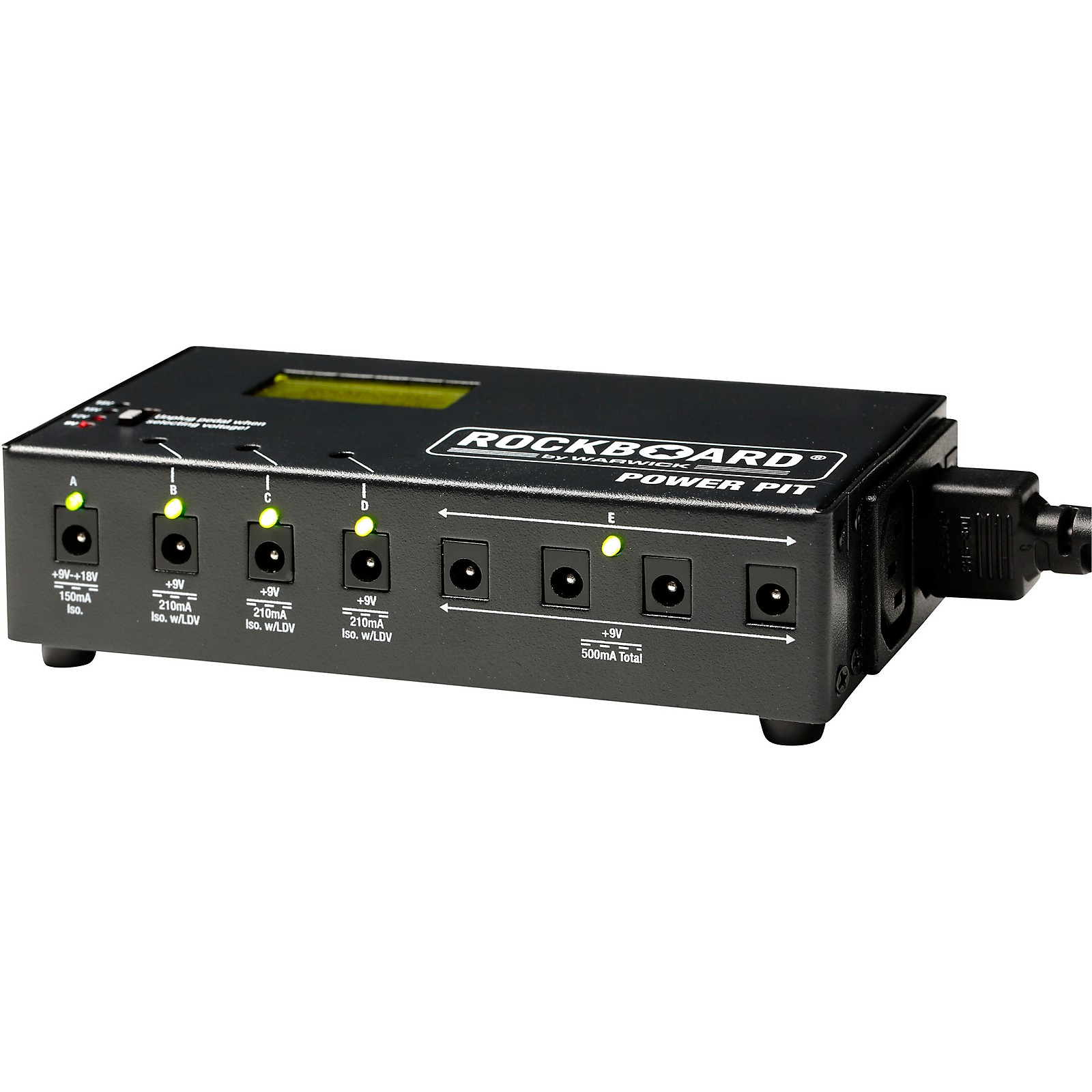 RockBoard Power Pit Pedalboard MultiPower Supply Musician's Friend