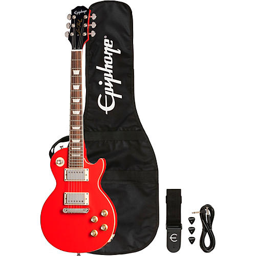 Epiphone Power Players Les Paul Electric Guitar Condition 2 - Blemished Lava Red 197881249311