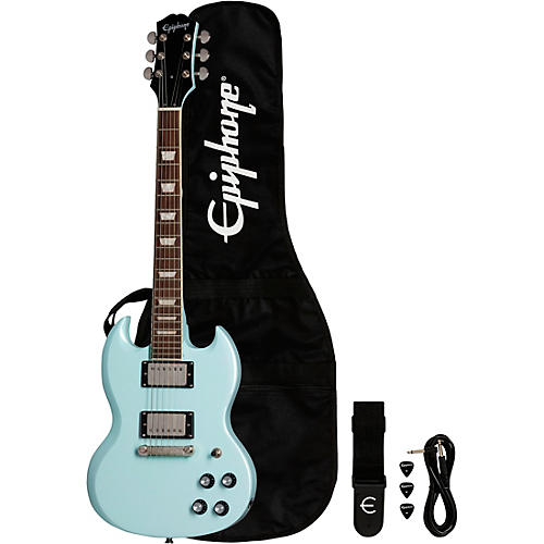 Epiphone Power Players SG Electric Guitar Condition 1 - Mint Ice Blue