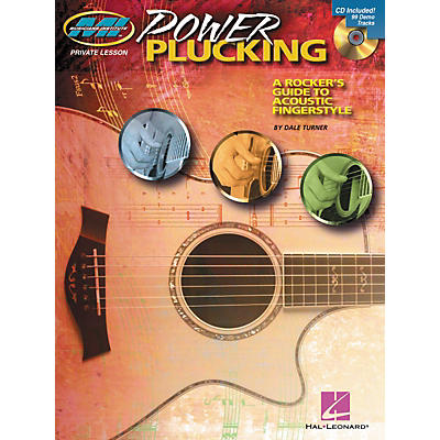 Hal Leonard Power Plucking - A Rocker's Guide to Acoustic Fingerstyle Guitar - Book/CD