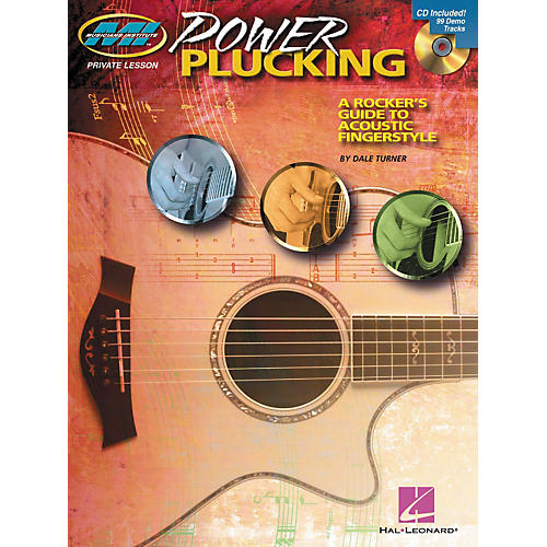Hal Leonard Power Plucking: A Rocker's Guide to Acoustic Fingerstyle Guitar Book